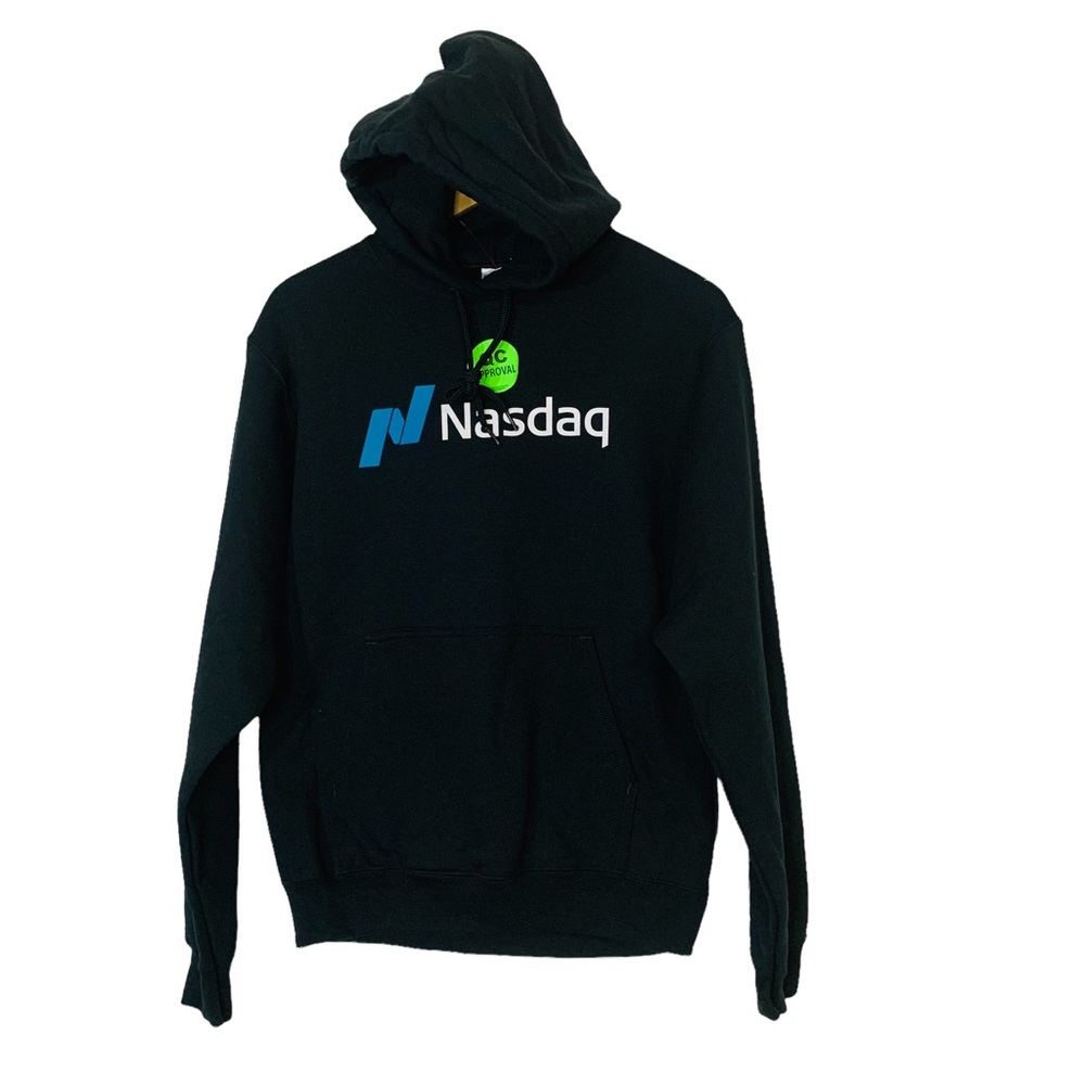 Bull Bear Market Nasdaq Investing Stock Lightweight Pullover Hoodie S